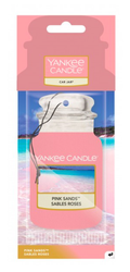 Yankee Candle do auta, szafy CAR JAR PINK SANDS