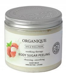 Organique Peeling cukrowy Kozie Mleko i Liczi